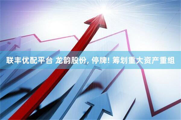 联丰优配平台 龙韵股份, 停牌! 筹划重大资产重组